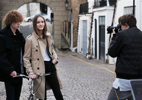 Brooklyn Beckham Photographs Burberry Brit Campaign 